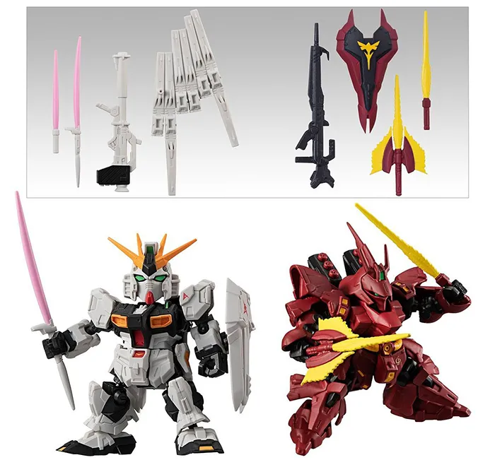 Gundam Vol.2 Box of 10 Figures and Accessories Gundam Mobility