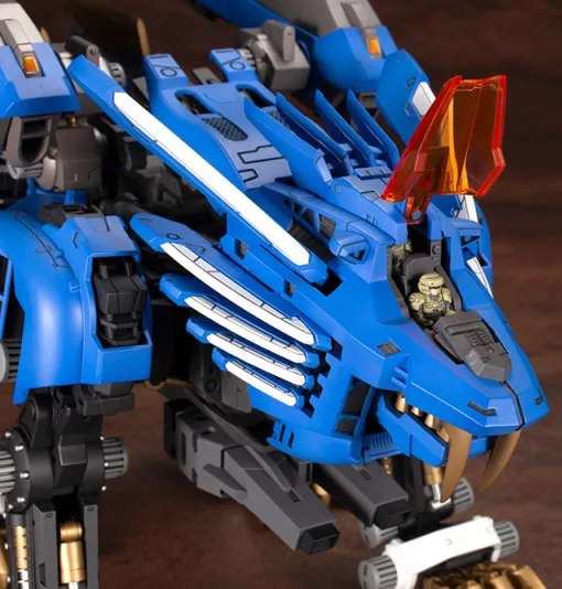 RZ-028 Blade Liger Attack Booster Version | Zoids Model Kit by
