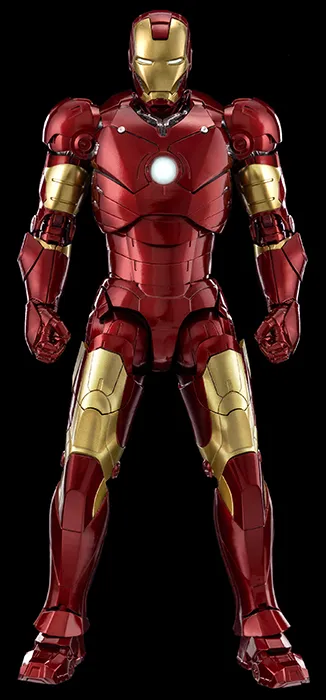 Iron Man Mark 3 DLX Collectible Figure | Marvel Iron Man | threezero