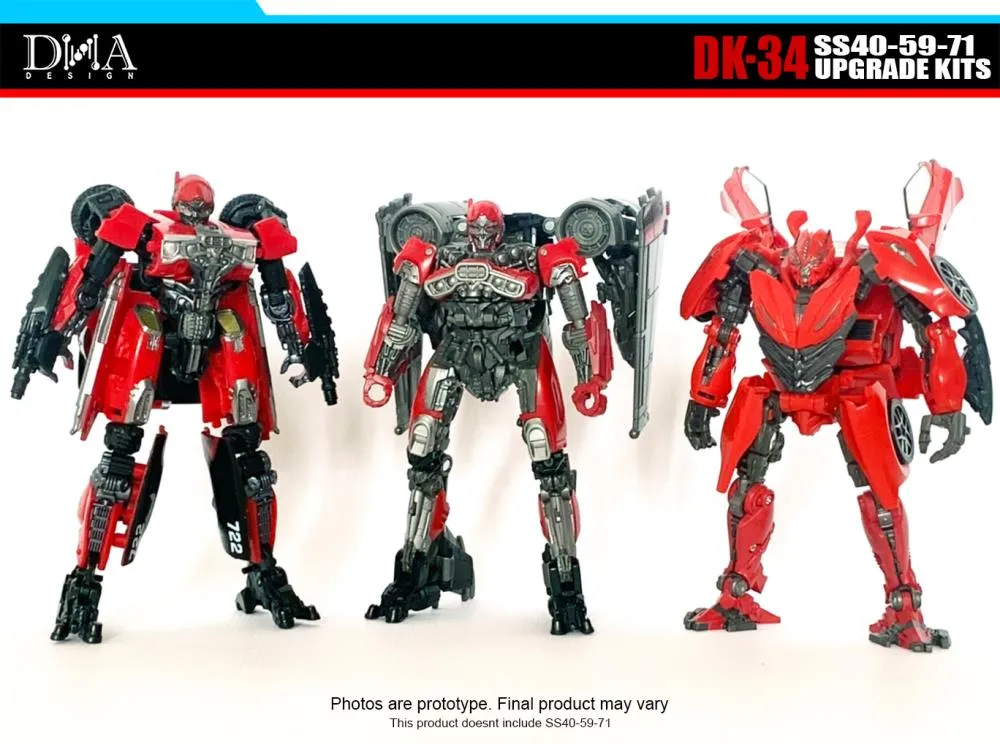 DK-34 Upgrade Kit for Transformers Studio Series 40, SS59, and