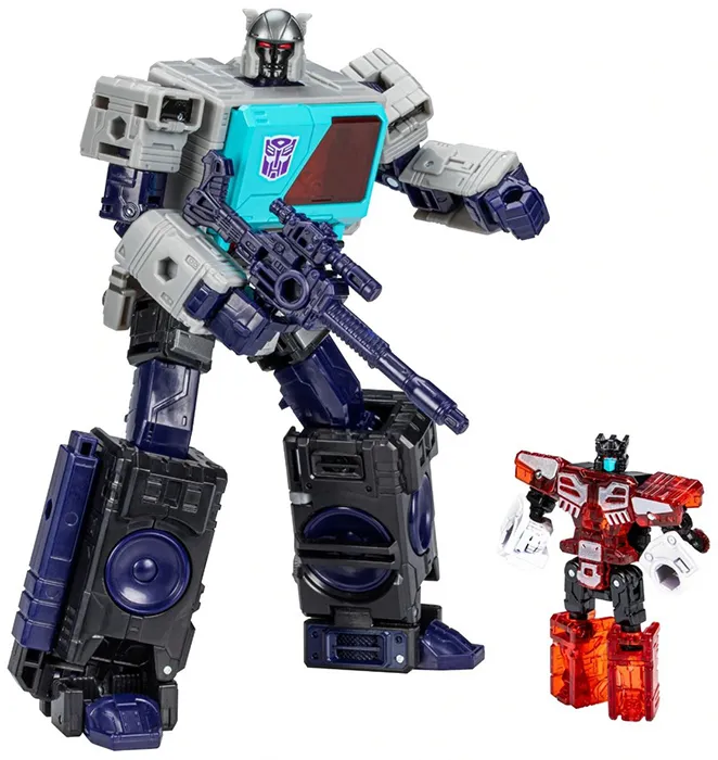 Autobot Blaster IDW Shattered Glass IDW Shattered Glass Voyager Class | Transformers Generations Shattered Glass Collection