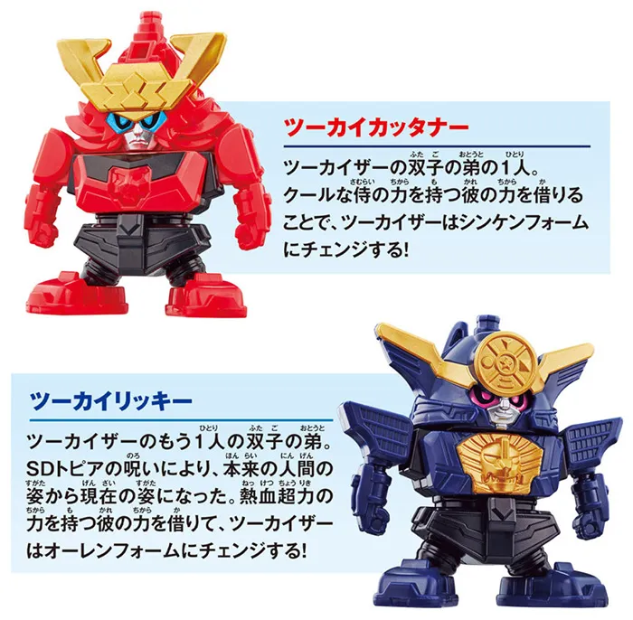 TwokaiOh, Twokai Ricky and Twokai Cuttaner Set DX | Kikai Sentai