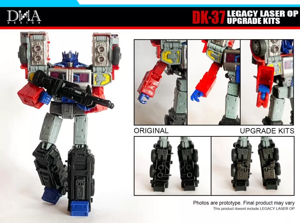 DNA DK-37 B LEGACY フィギュア　トランスフォーマー DK-37 Upgrade Kit for Transformers Legacy Laser Optimus Prime