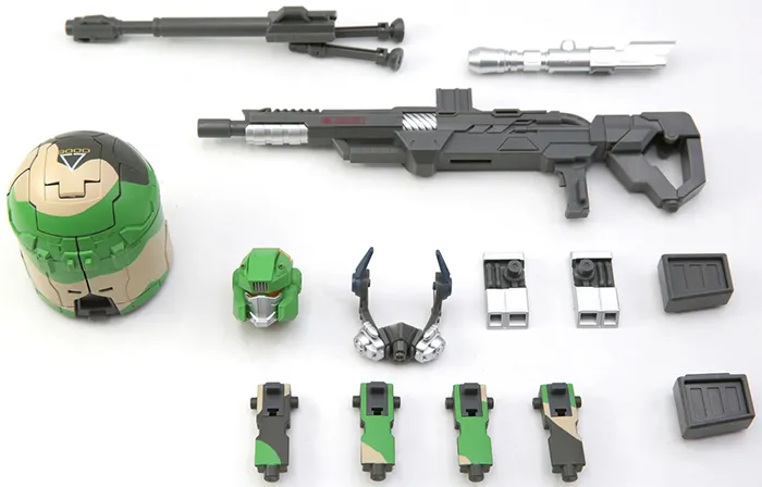 STC-01NB-AP Supreme Tactical Commander Nuclear Blast Version Upgrade Parts | TFC Toys