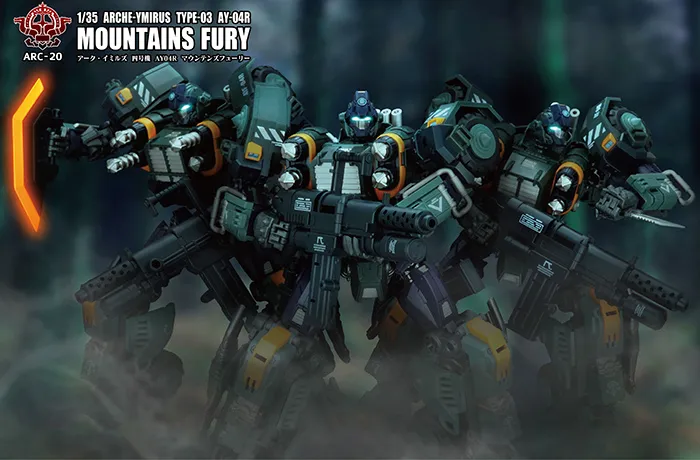 ARC-20 Arche-Ymirus TYPE-03 AY-04R Mountains Fury 1:35 Scale
