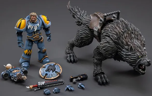 Space Wolves Thunderwolf Cavalry Frode | JoyToy Warhammer 40K