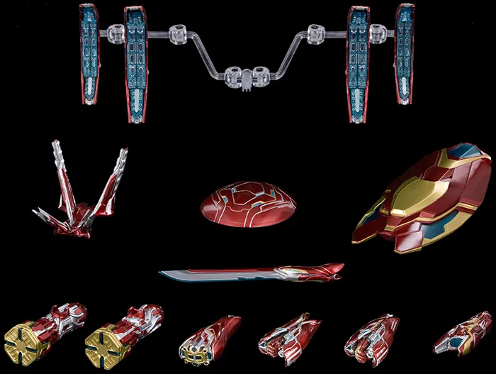 Iron Man Mark 50 Accessory Set 1/12 Scale | Threezero Avengers: Infinity Saga DLX