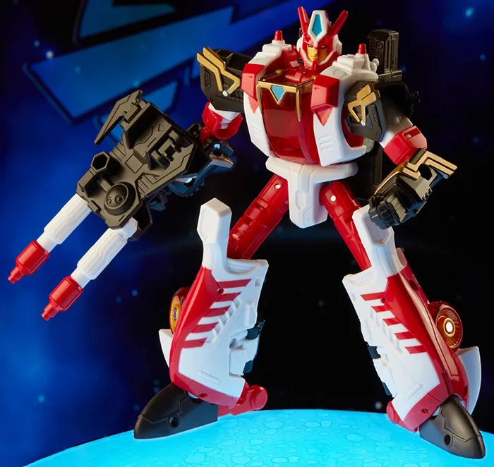 Cybertron Universe Override | Velocitron Transformers Figure