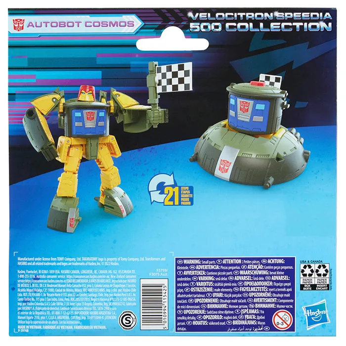 Autobot Cosmos | Velocitron Transformers Figure | TFSource