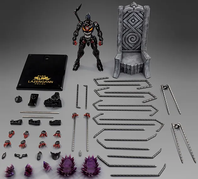 Mega Brain 本体 マインドマシン 付属品セット メガブレイン Lazengann MORTAL MIND | Tengen Toppa Gurren Lagann | CCSToys