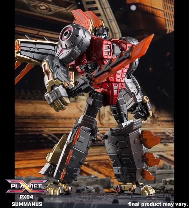 PX-04 Summanus Metallic Version | Planet X 3rd Party Transformers