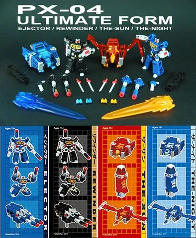 PX-03 Backpack and PX-04 Ultimate Form Set | Perfect Effect