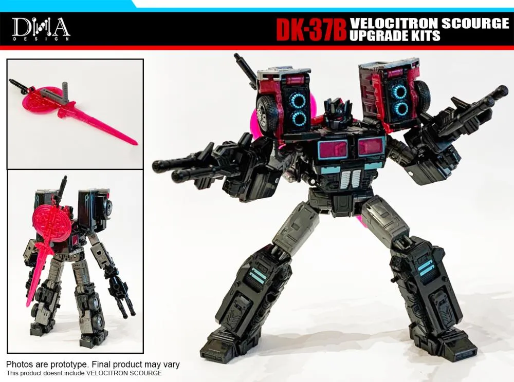 DK-37B Upgrade Kit for Transformers Legacy Laser Optimus Prime