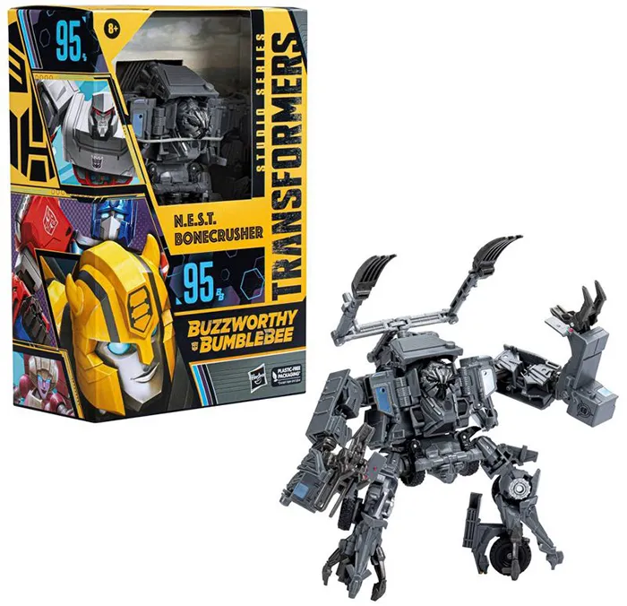 95BB N.E.S.T. Bonecrusher | Studio Series Transformers Figure