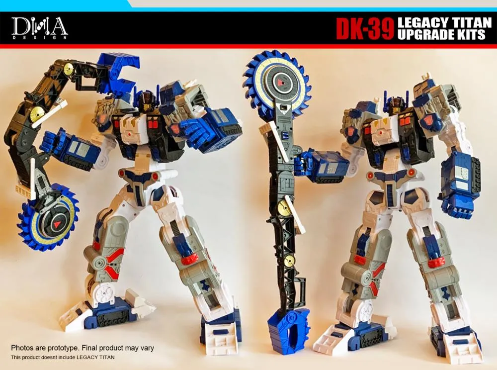 DK-39 Upgrade Kit for Transformers Legacy Titan Class Metroplex
