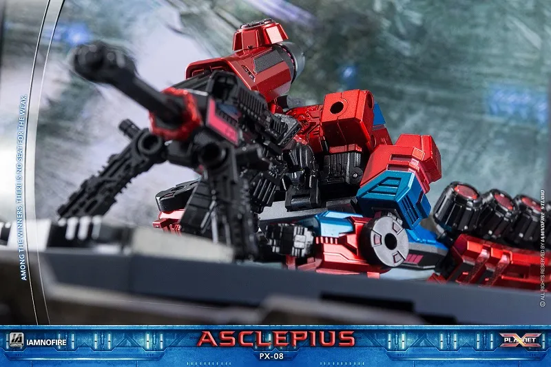 PX-08 Asclepius Metallic Version | Planet X 3rd Party Transformers