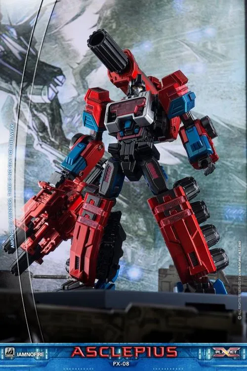 PX-08 Asclepius Metallic Version | Planet X 3rd Party Transformers