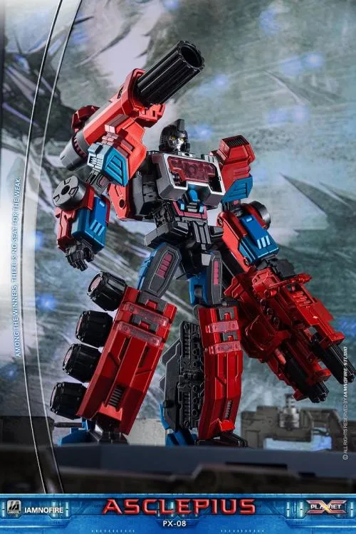 PX-08 Asclepius Metallic Version | Planet X 3rd Party Transformers