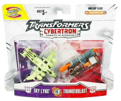 Sky Lynx vs Thunderblast Mini-con | Transformers Cybertron