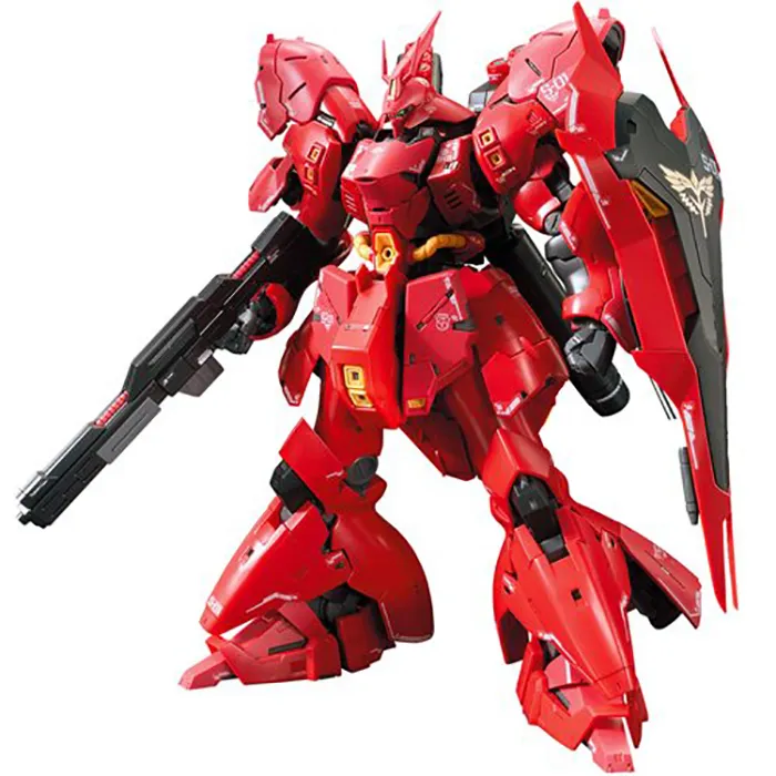 29 MSN-04 Sazabi Gundam Real Grade 1/144 Scale Model Kit | Mobile Suit Gundam: Char's Counterattack | Bandai Spirits