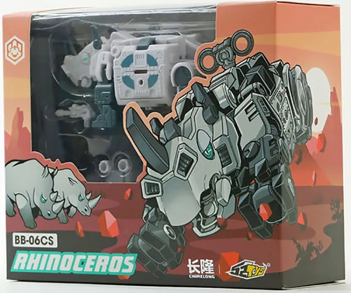 BB-06CS Rhinoceros | 52Toys BeastBox Series Figure | TFSource