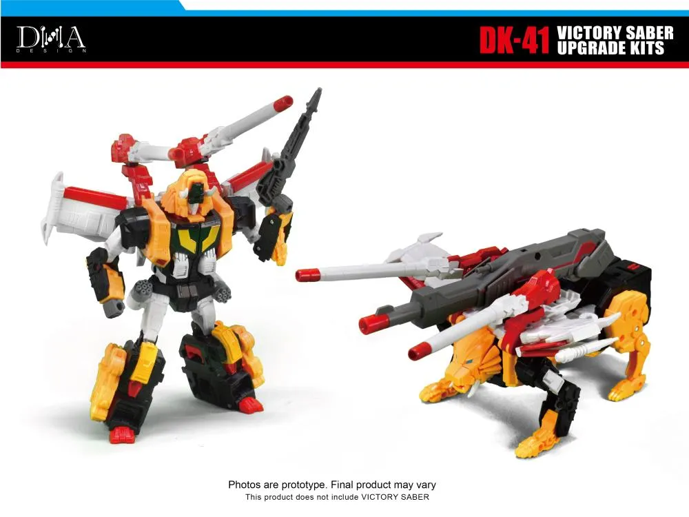 DK-41 Upgrade Kit for Transformers Generations Victory Saber | DNA