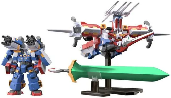 R-2 Powered and R-3 Powered Exclusive Model Kit Set | Super Robot Wars OG: Original Generations | Bandai Spirits SMP
