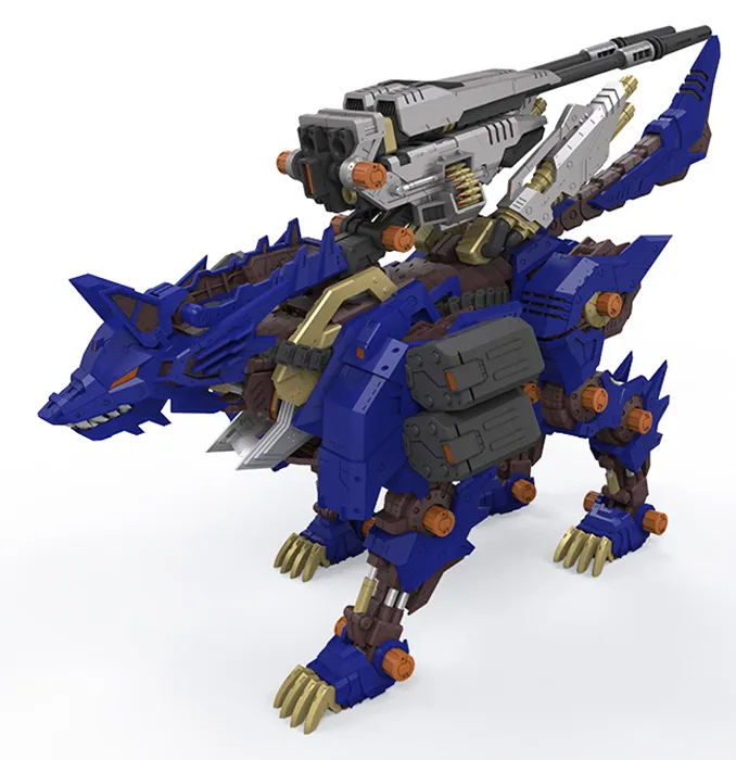 ビースト三獣士Ⅱ 1/8 V・ジョーン'93 RZ-053 Heavy Arms Konig Wolf | Zoids Model Kit by Takara