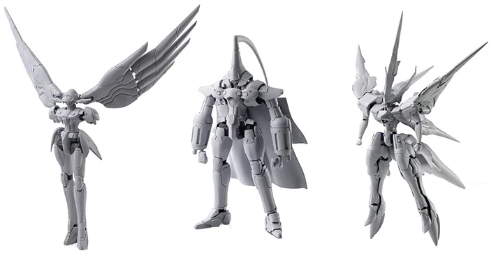 Xenogears Vol.2 Box of 3 Structure Arts 1/144 Scale Model Kit | Xenogears | Square Enix
