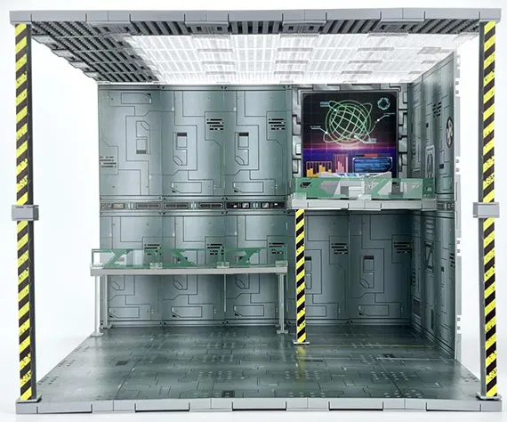 Sci-Fi 07 Hangar Diorama Set | FEXT Hobby FEXT System