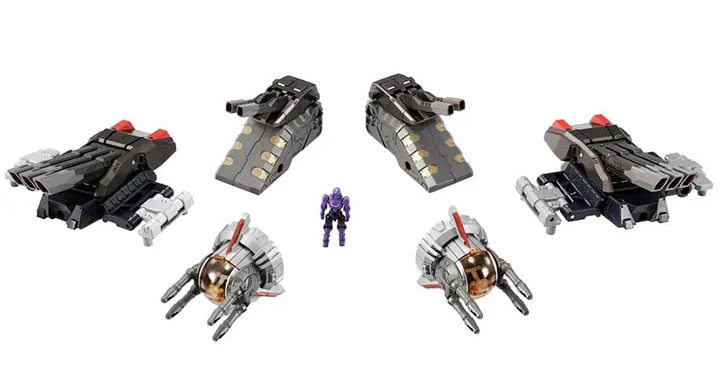  DA-98 Grand Dion Reinforcement Unit A Second Main Turret and Sub Turret Set | Diaclone Reboot