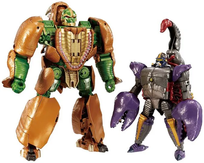 BWVS-02 Rhinox and Scorponok Two-Pack Premium Finish | Transformers: Beast Wars