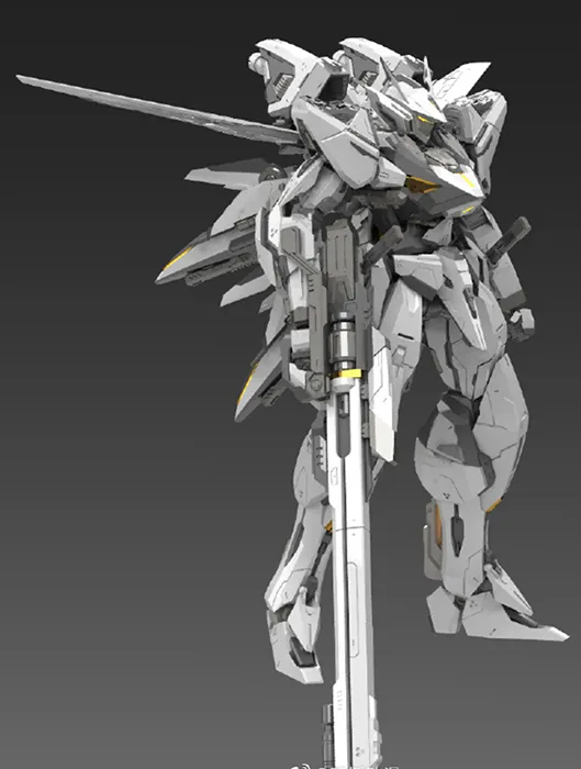 TEST-70 Armored Colossus Bailu Air Combat Custom Model Kit | Robox Animation