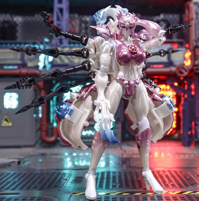 BWM-08W Metal Spider Pink Version | TransArt