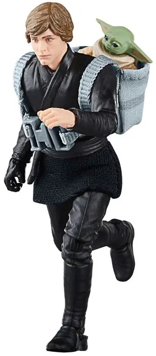 Luke Skywalker and Grogu 3.75-Inch Scale 2-Pack | Star Wars: The Book of Boba Fett | Star Wars The Vintage Collection