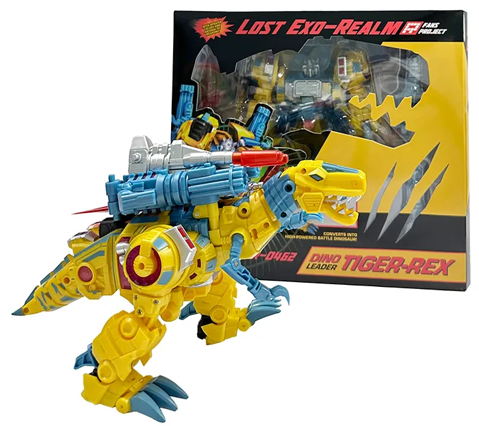 LER-04G2 Tiger-Rex | FansProject 3rd Party Collector Figure | TFSource