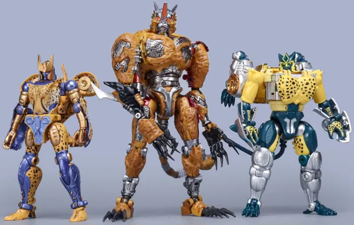 BWM-09 Metal Yellow Leopard | TransArt 3rd Party Beast-Inspired