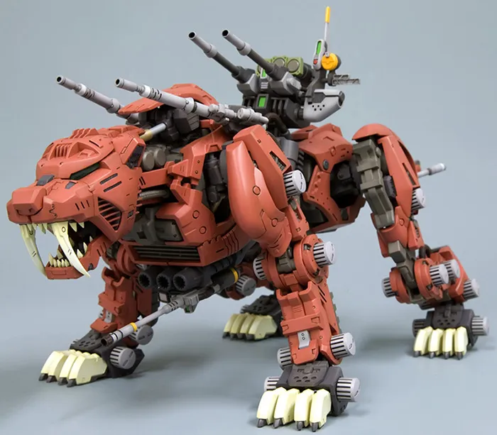 ロボット ZOIDS EZ-016 SABER TIGER 1/72 AZ05 AZ-05 SABER TIGER – KOTOBUKIYA US ONLINE