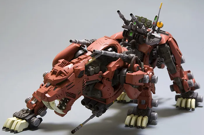 EZ-016 Saber Tiger Marking Plus Version | Zoids Model Kit by