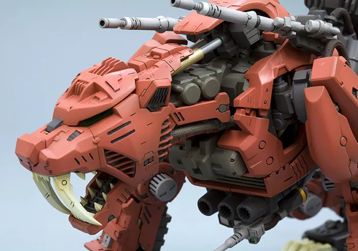 EZ-016 Saber Tiger Marking Plus Version | Zoids Model Kit by