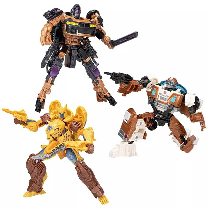 Jungle Mission 3-Pack Deluxe Class | Transformers Generations Buzzworthy Bumblebee