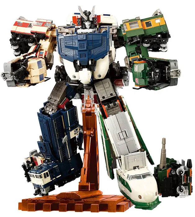 トランスフォーマー TRAINBOTシリーズ 3体セット MPG-06S Trainbot Kaen Raiden Box Set | Masterpiece G