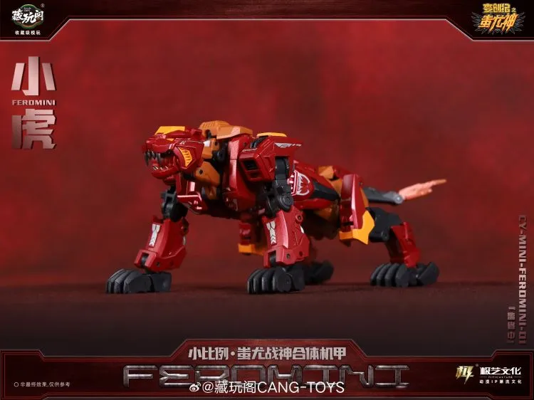 CT-Chiyou-01 Mini Feromini | Cang Toys 3rd Party Stylized Combiner