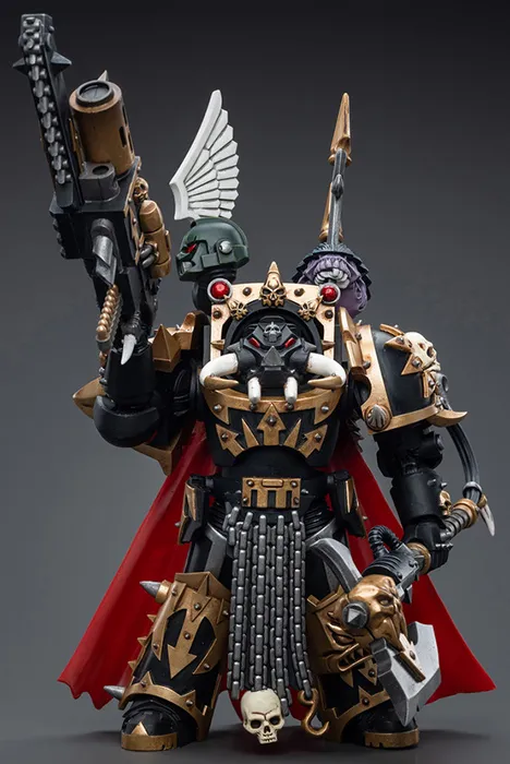 Chaos Space Marines Black Legion Chaos Lord in Terminator Armour 1