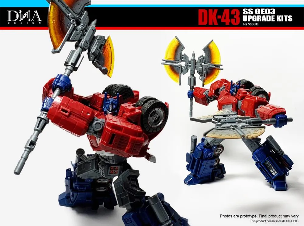 DK-43 Upgrade Kit for Transformers Studio Series 03 Optimus Prime