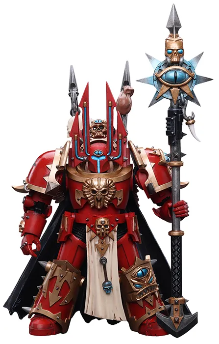 Chaos Space Marines Crimson Slaughter Sorcerer Lord in Terminator