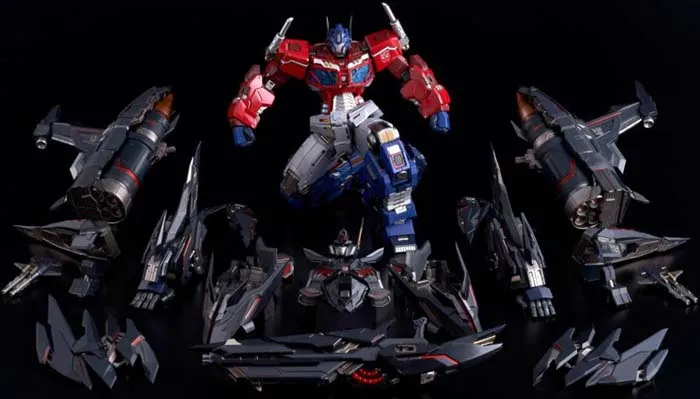04UP Optimus Prime Jet Power Armor | Flame Toys Kuro Kara Kuri
