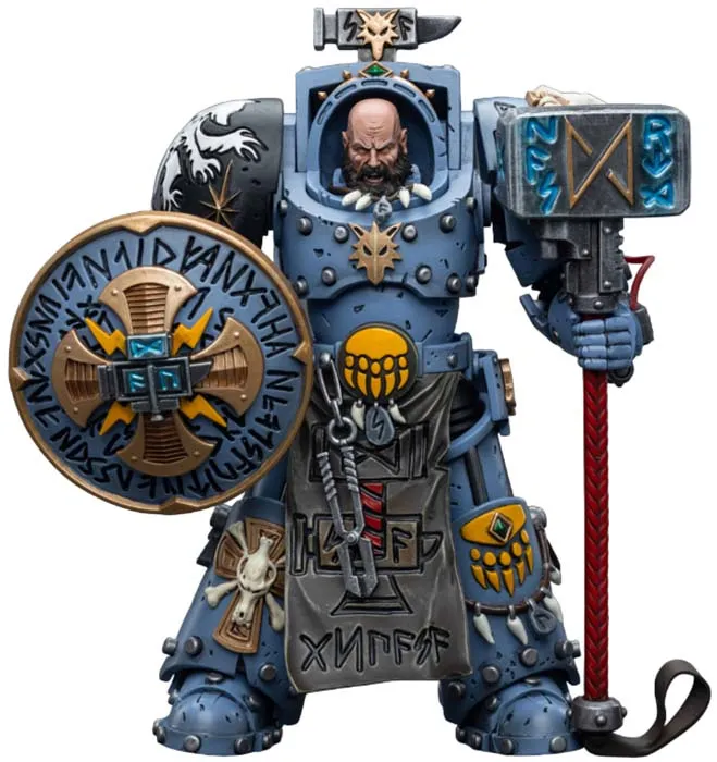 Space Wolves Arjac Rockfist | JoyToy Warhammer 40K Figure | TFSource