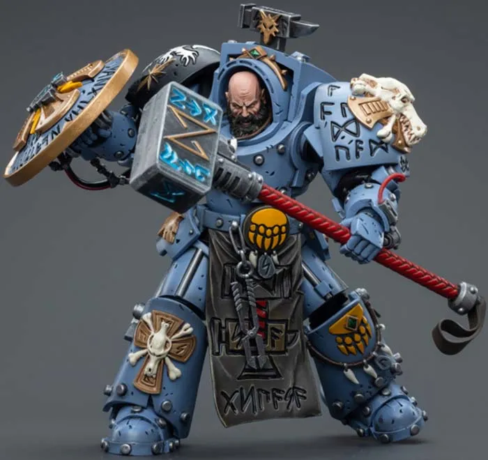 Space Wolves Arjac Rockfist | JoyToy Warhammer 40K Figure | TFSource