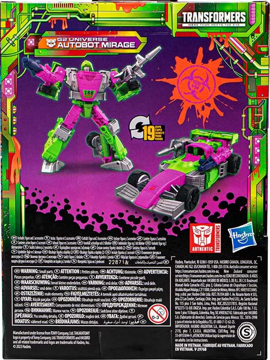 G2 Universe Autobot Mirage | Transformers Legacy Figure by Hasbro